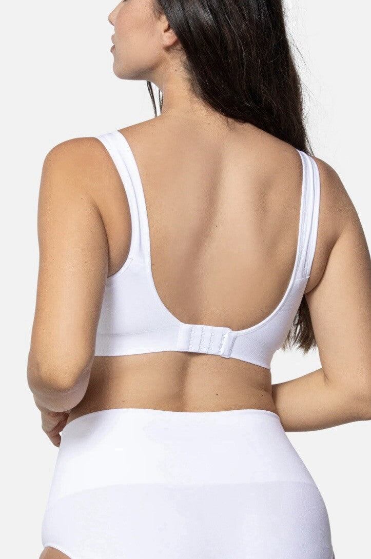 Underoutfit Comfort Shaping  Bra -457  size large, white