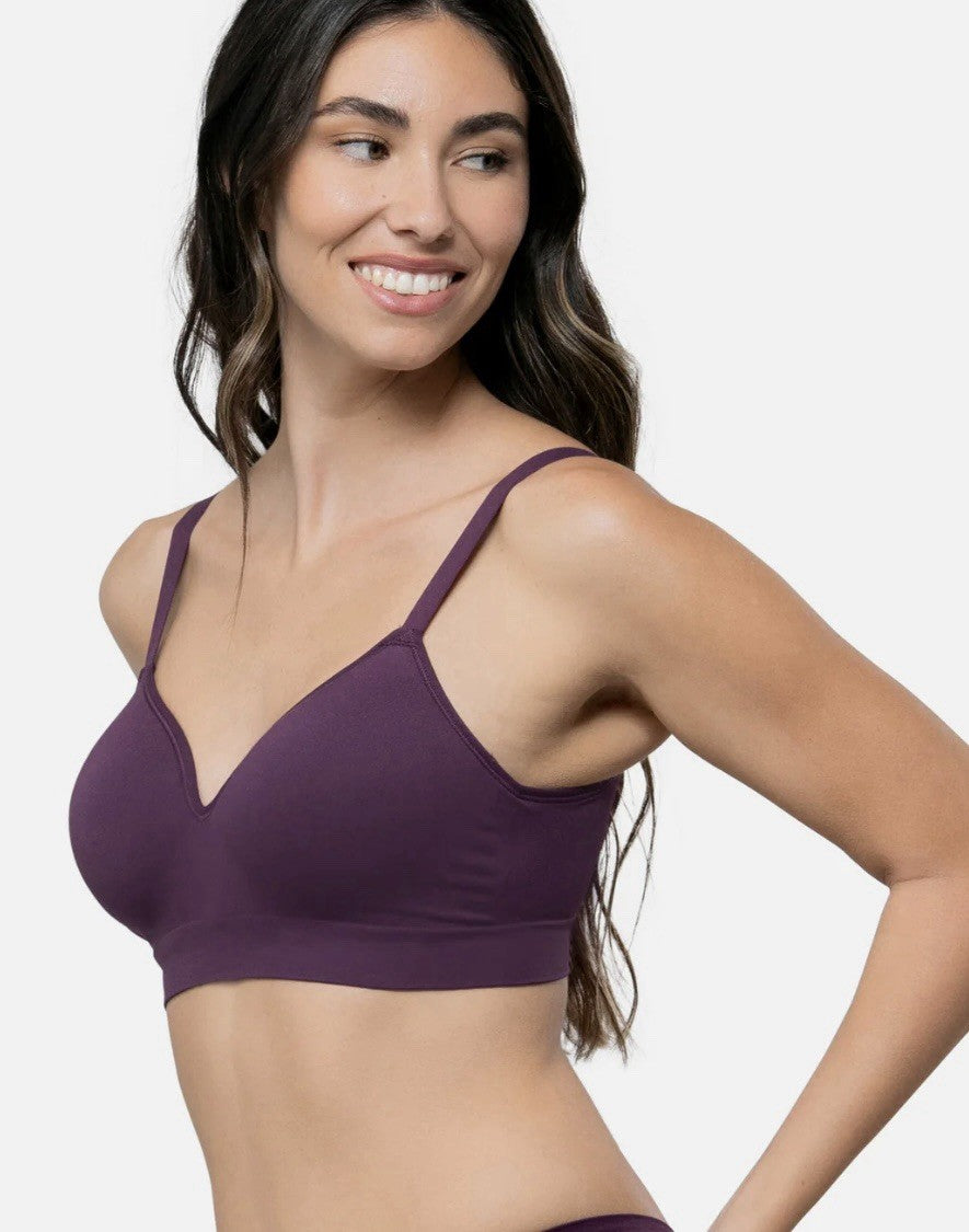 Underoutfit Secret Infinite Support Bra - 467 Plum, size Med