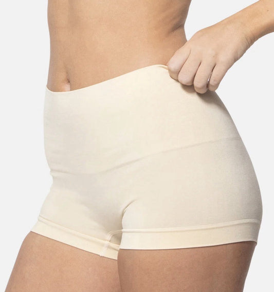Underoutfit Smoothing at Waist Boyshort - 330,  size L Sand