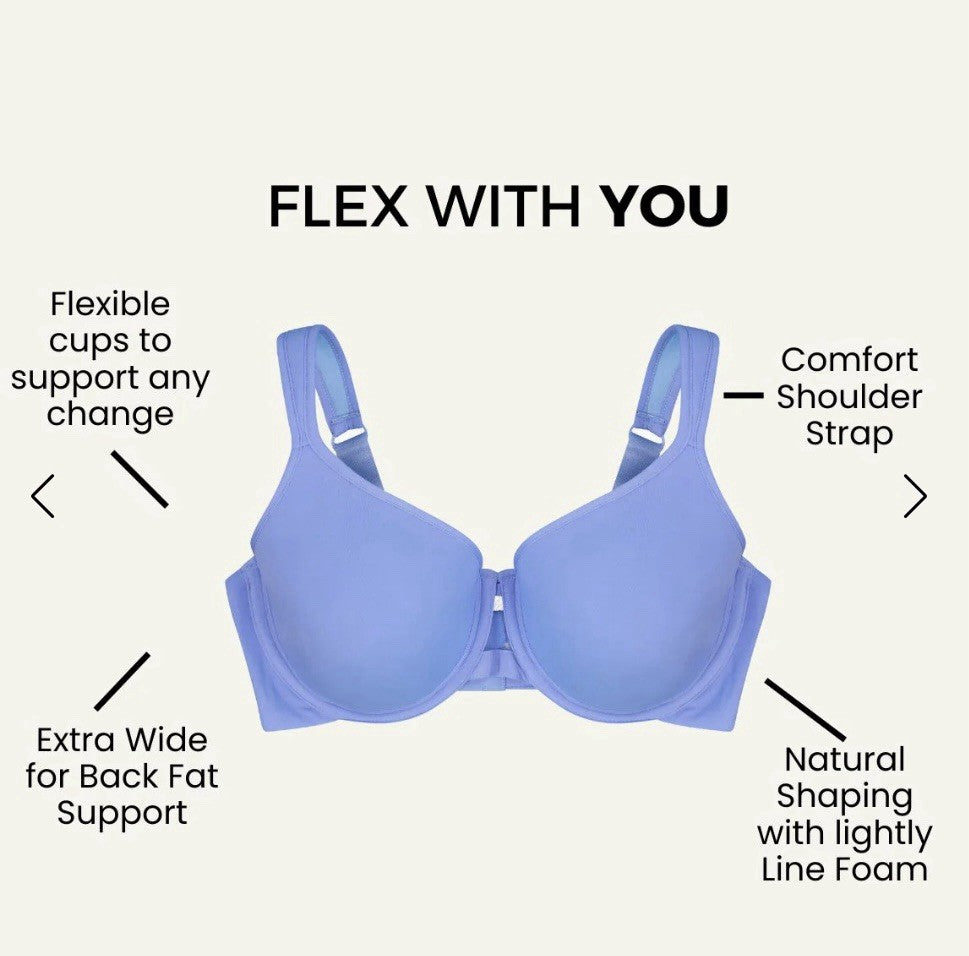 Underoutfit The  Ultimate Coverage Bra -1235, Ultramarine, Size 42C