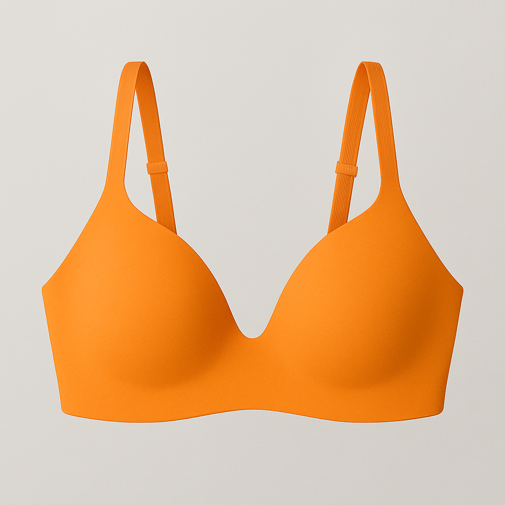 Underoutfit- 460 The Perfect Neckline Bra, size XL Orange