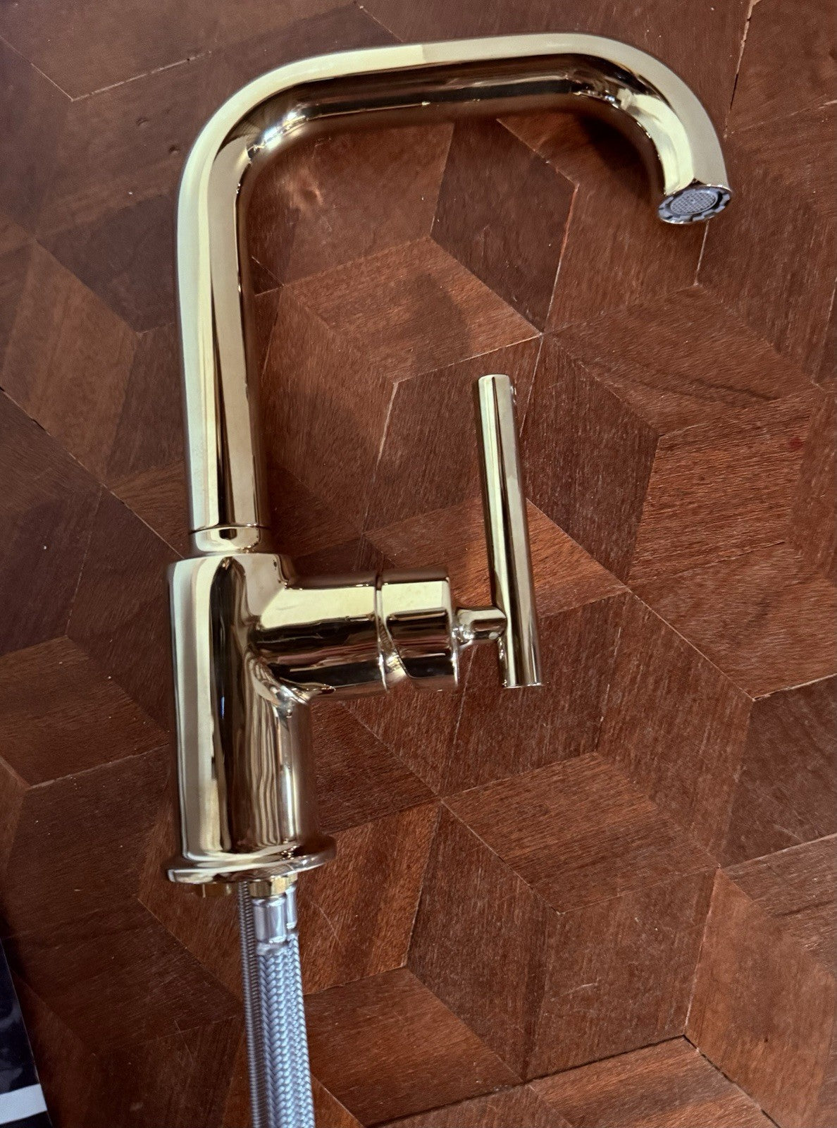 Kohler 7509-AF Purist Single-Handle Bar Sink Faucet - French Gold