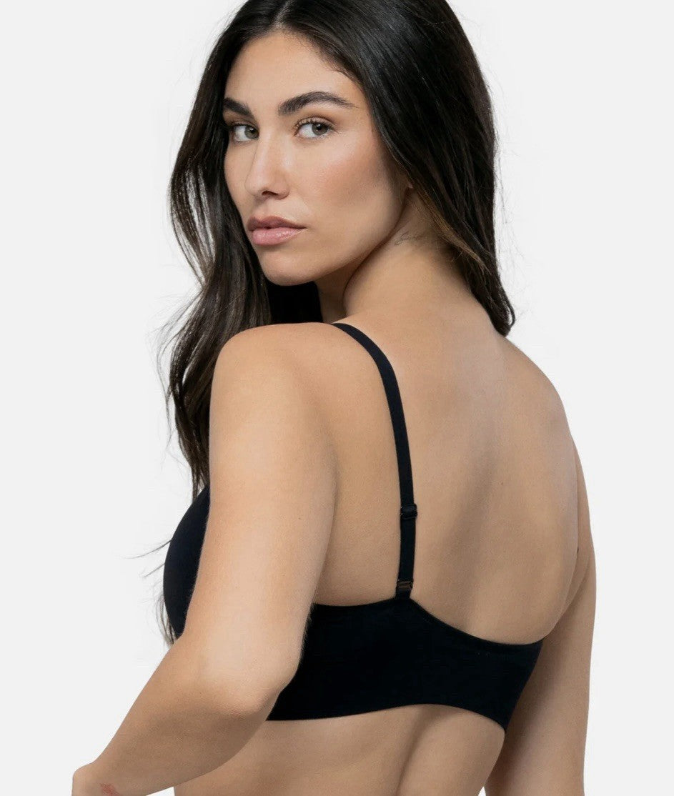 Underoutfit Neckline Pullover Bralette - 450 black, size M