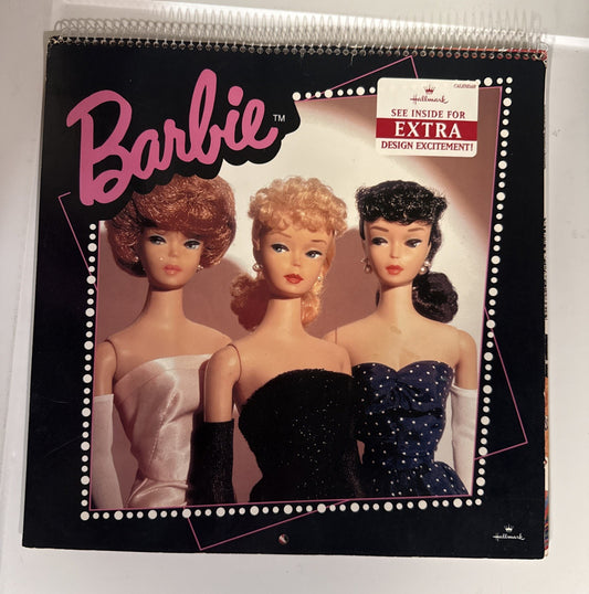 Barbie by Hallmark Vintage 1996 Calander New Not Marked