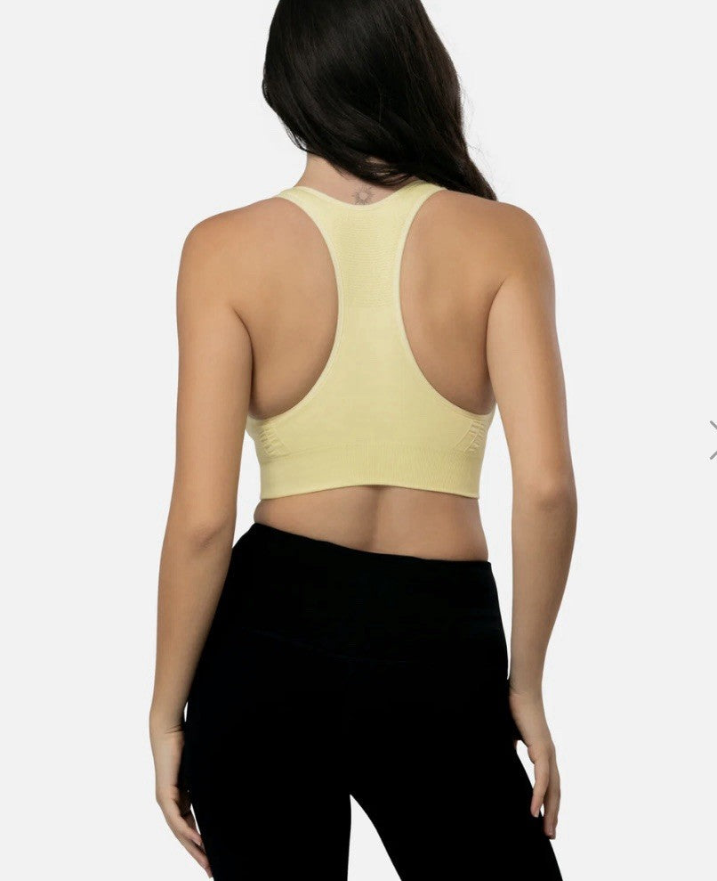 UnderOutfit Active Shaping Sports Bra 1143 - Size 3XL,  Pale Banana