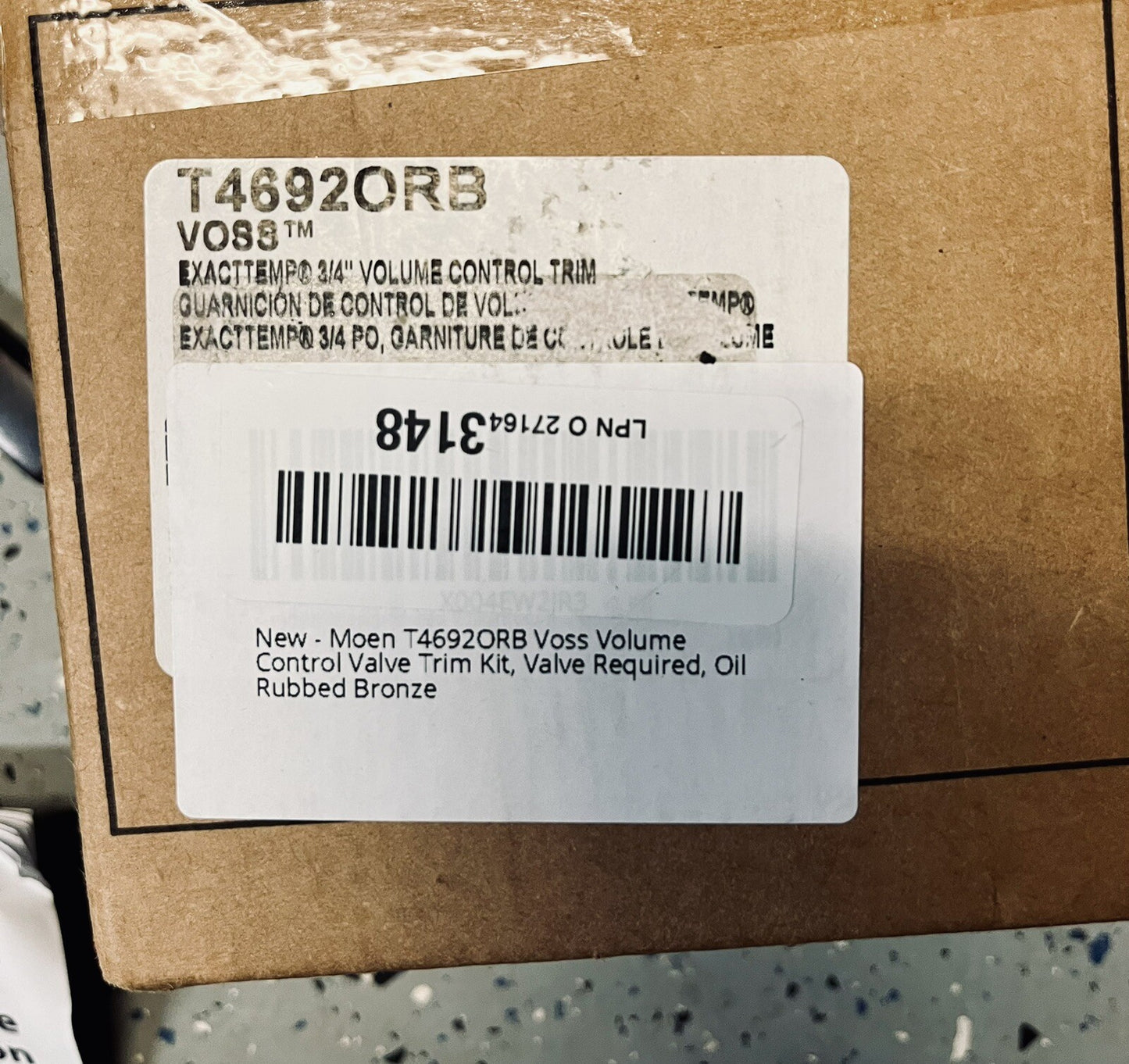 Moen T46920ORB Shower Trim Kit – Oil-Rubbed Bronze, Weymouth Lever Handle