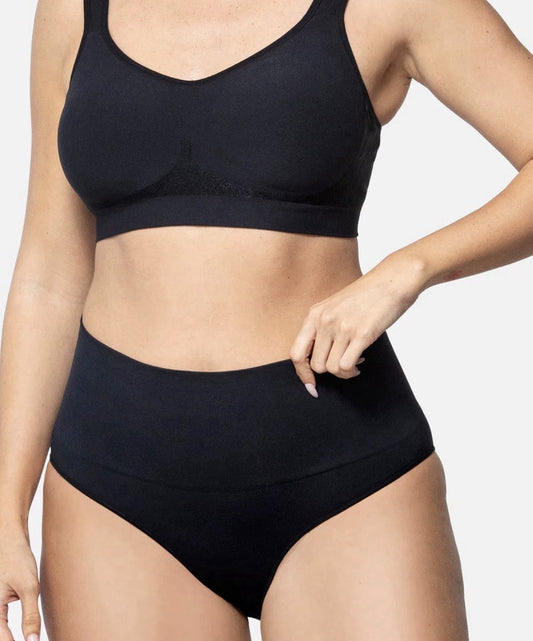 Underoutfit Smoothing at Waist Brief - 308, size XL Black
