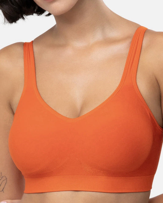 Underoutfit The Comfort Shaping Bra w/ adjustable straps 459-size L Marmalade