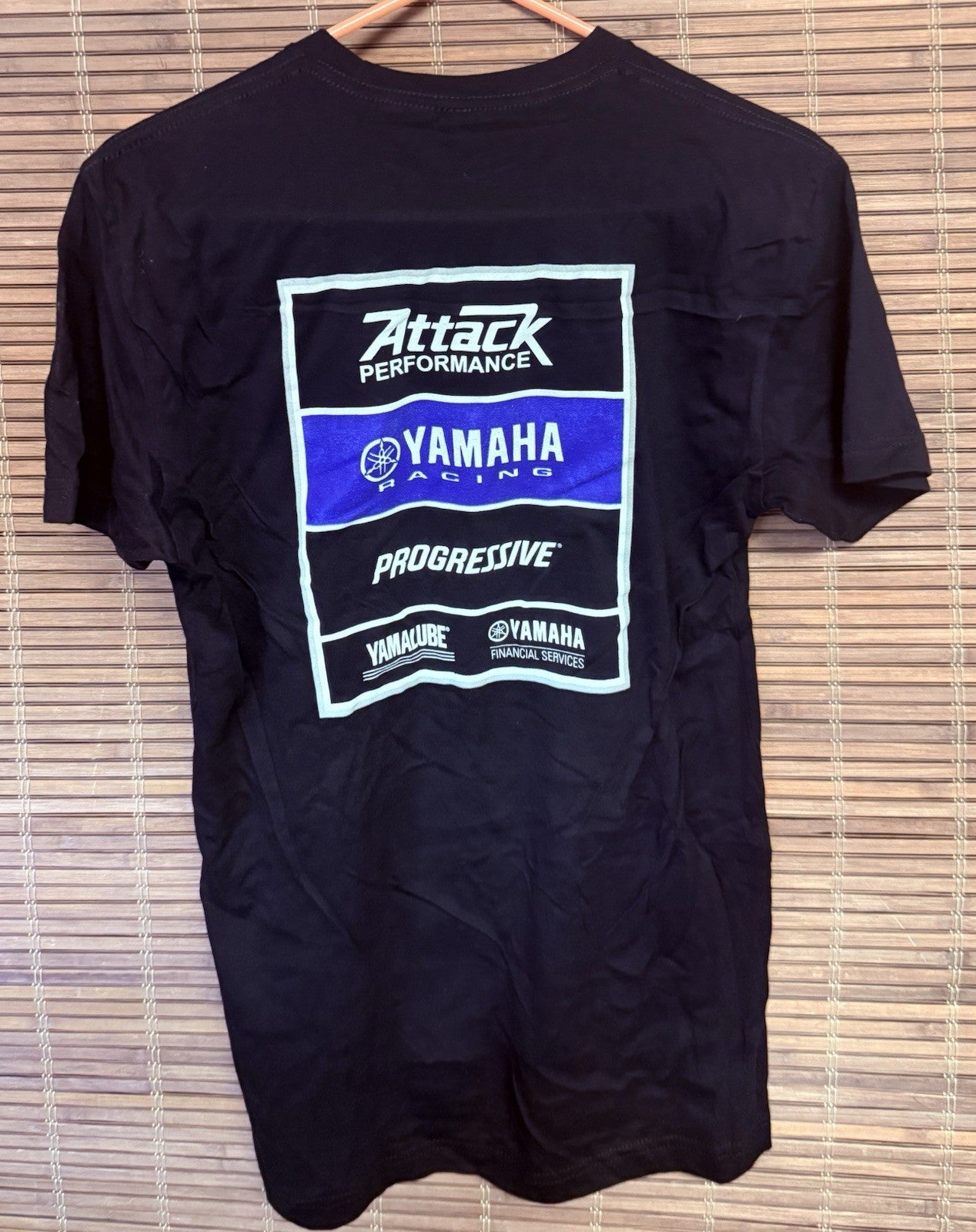 Yamaha Racing t-shirt Black Size XL