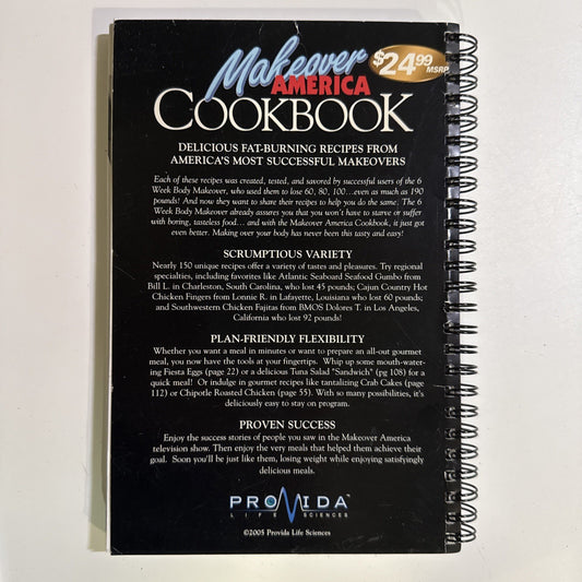 Makeover America Cookbook Recipes CookBook