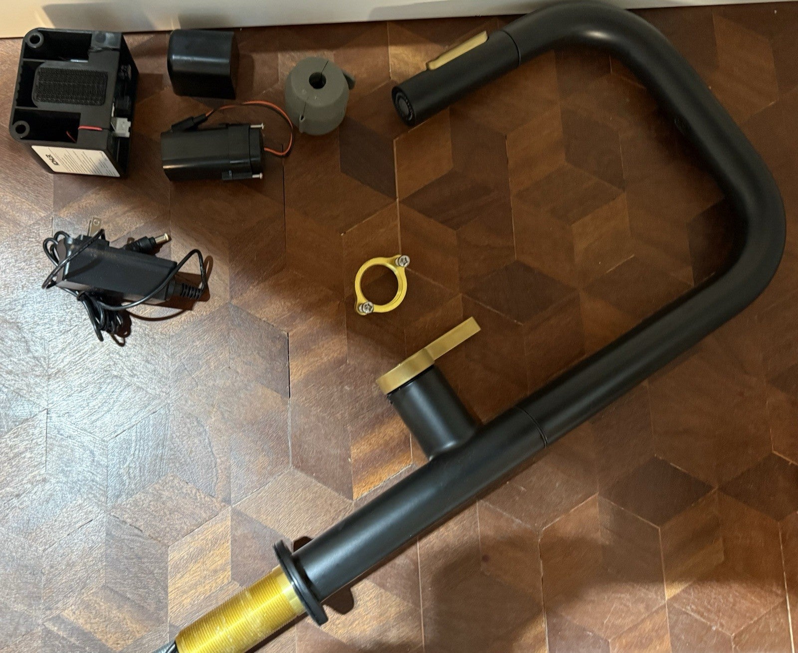 Kohler K-28271-RT2-BMB Components 1.5 GPM Pre-Rinse Pull-Down Faucet Matte Black
