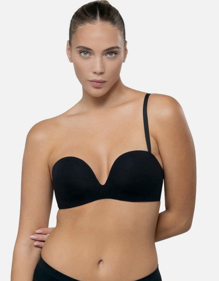 Underoutfit The No Strings Attached Bra- 1248,  Size Small -Black