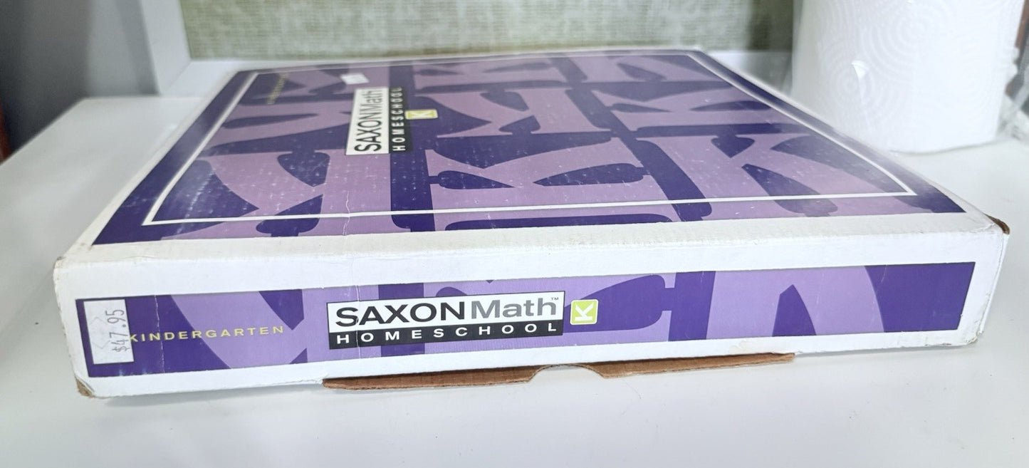 Saxon Math Homeschool Kindergarten, Teacher’s Manual & Meeting Book