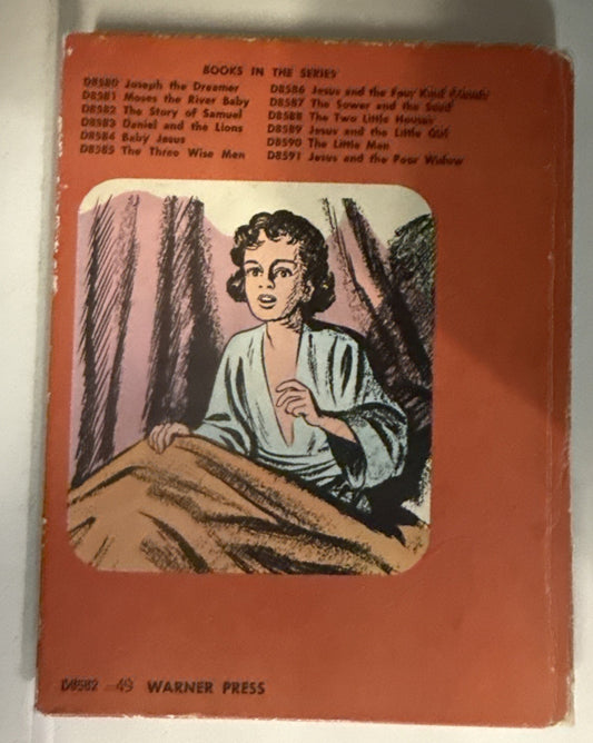 WARNER PRESS LITTLE BOOK BIBLE STORIES - THE STORY OF SAMUEL  1968