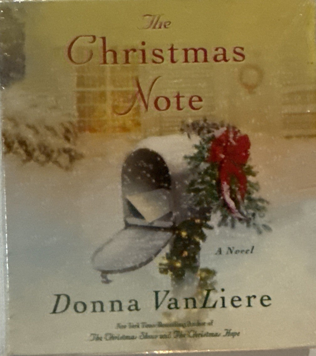 The Christmas Note by Donna VanLiere (2011, Compact Disc, Unabridged)- Sealed