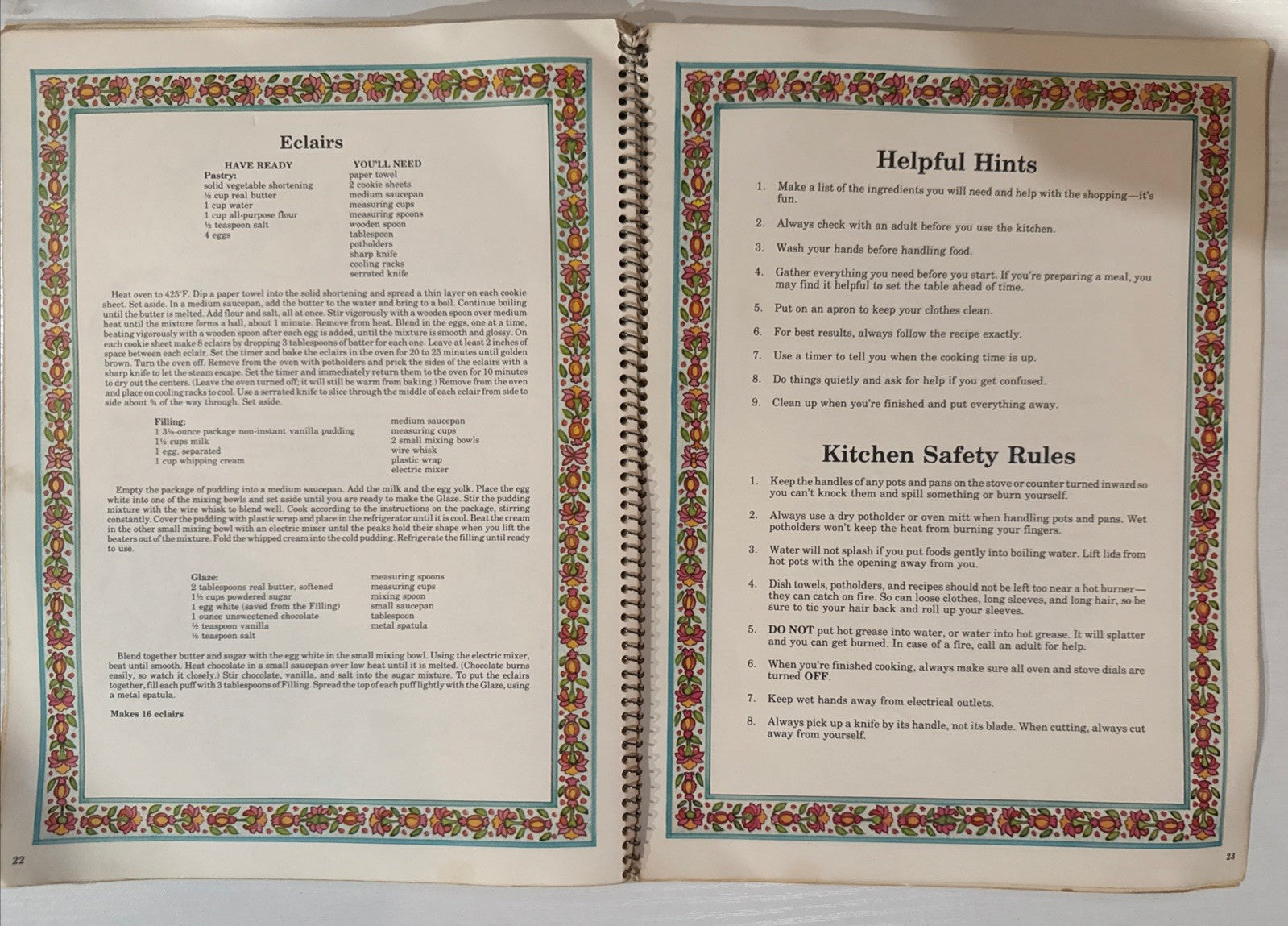 Miriam B. Loo's Worlds of Cooking Fun Cookbook for Children 1981 VINTAGE COOKING