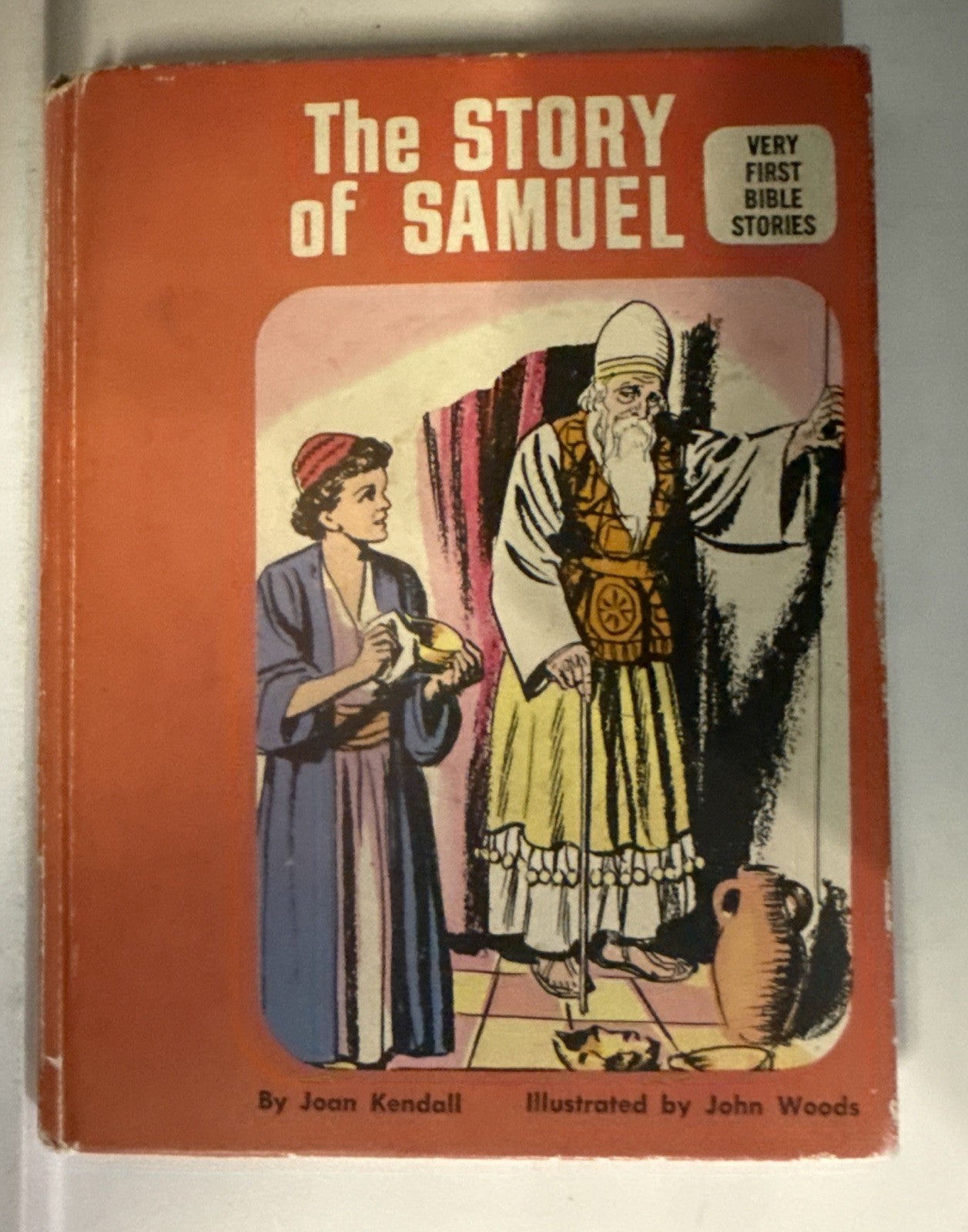 WARNER PRESS LITTLE BOOK BIBLE STORIES - THE STORY OF SAMUEL  1968