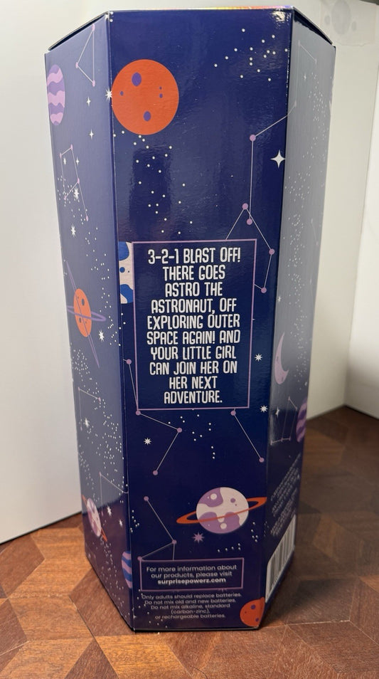 Surprise Powerz Astro the Astronaut STEM Plush Doll 75+ Phrases Teaches