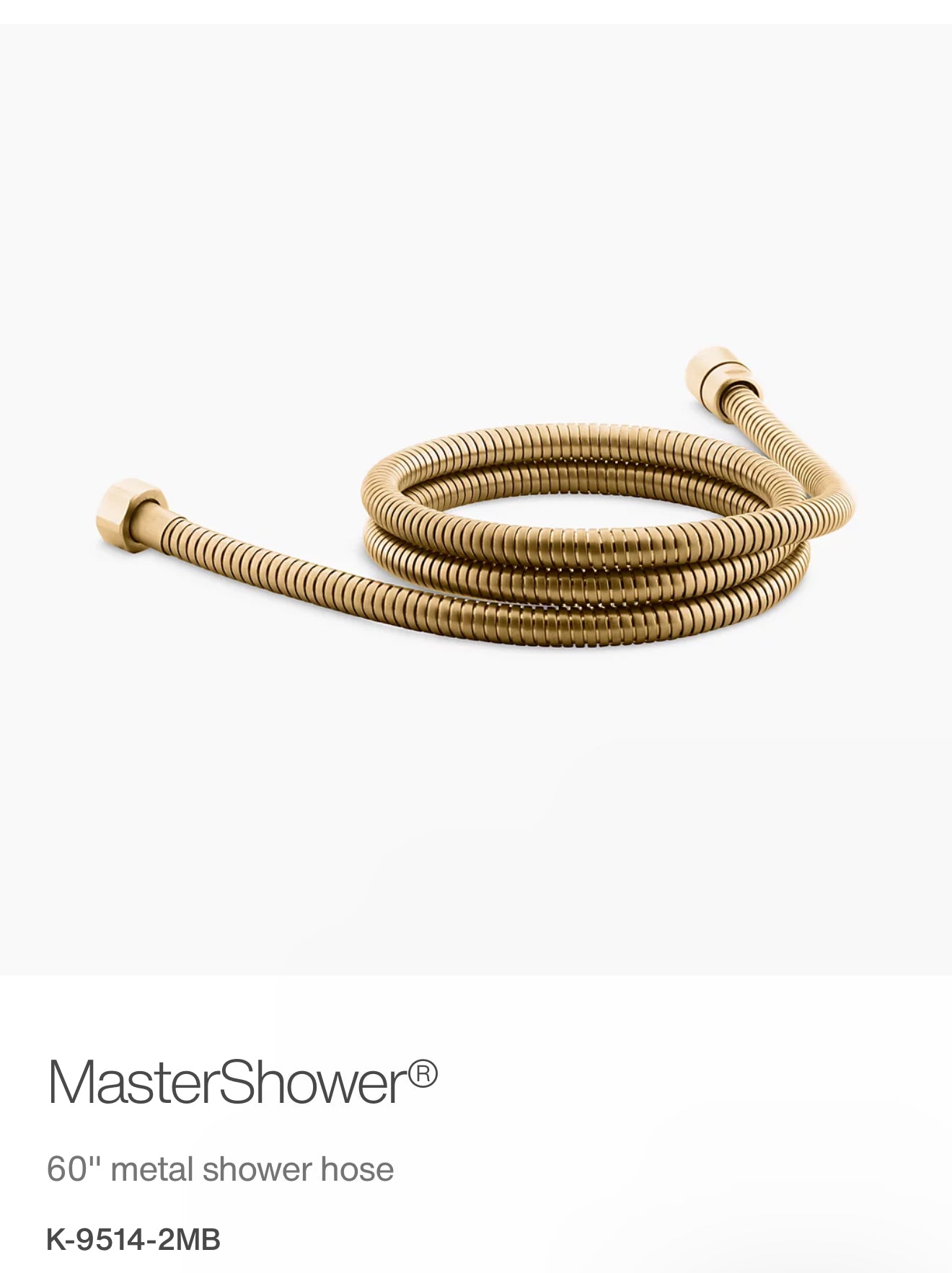 Combo - Kohler Artifacts K-76519-4-2MB Widespread Bridge Kitchen Faucet Moderne Brass - k-9514-2mb shower master shower hose