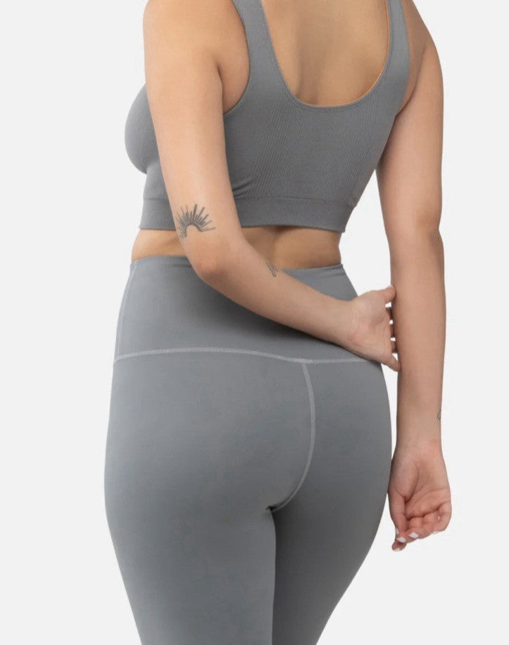 Underoutfit Everyday Comfort Reversible Bralette -452,  Size L- Orange /Gray