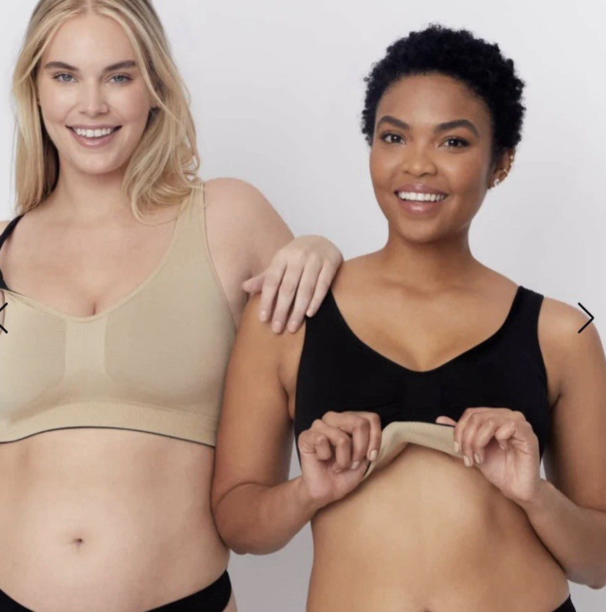 Underoutfit Everyday Comfort Reversible Bralette -452,  Size L  - black/sand