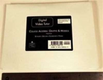 College Algebra: Graphs&Models DVT (set - CD-ROM) New Sealed